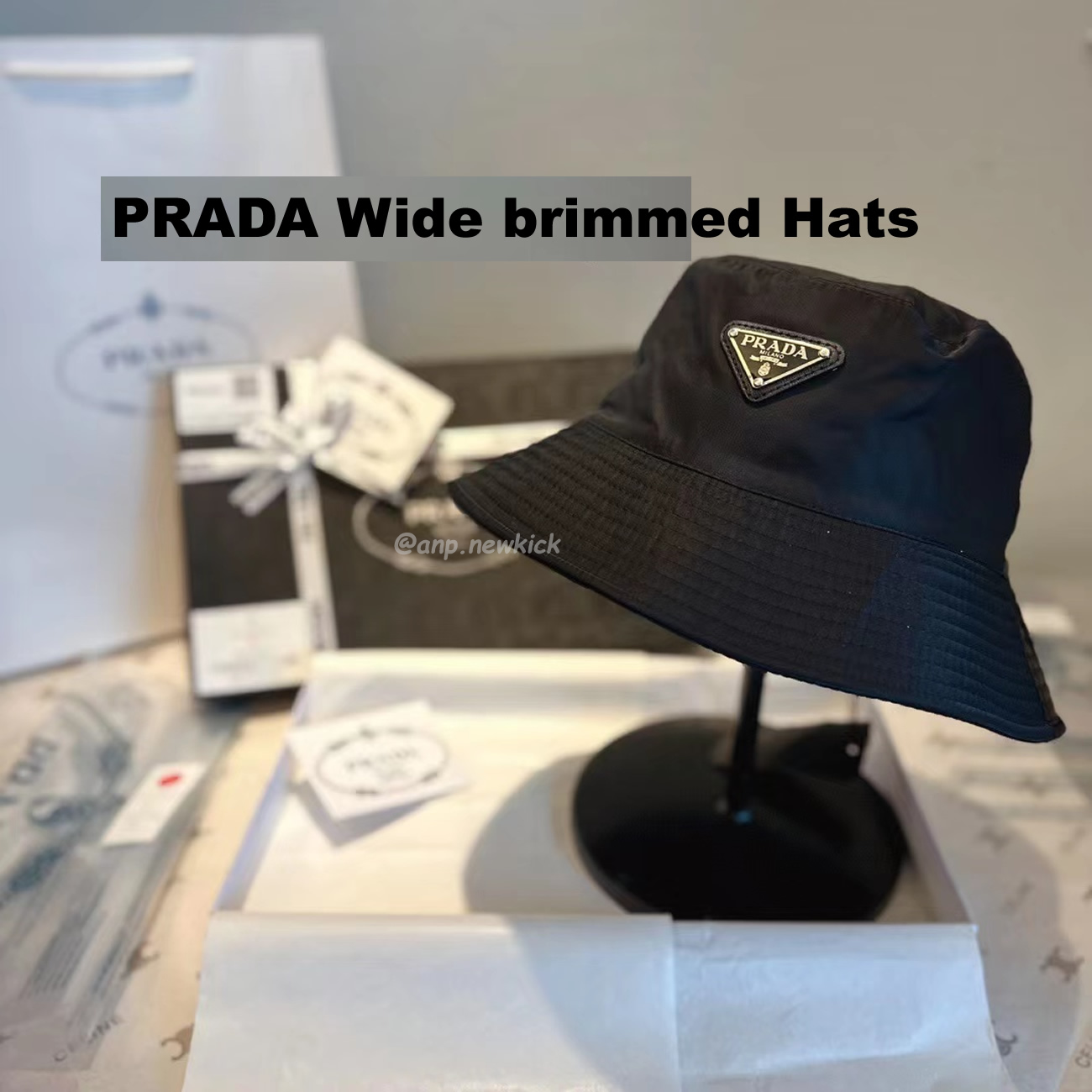 Prada Wide Brimmed Hats (10) - www.newkick.vip